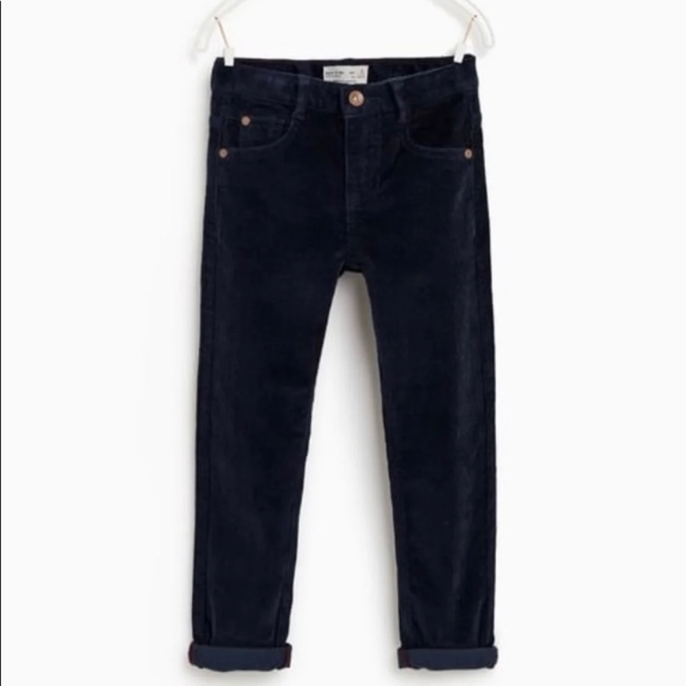 Zara Boys Blue Pants Size 3-4 Yrs.